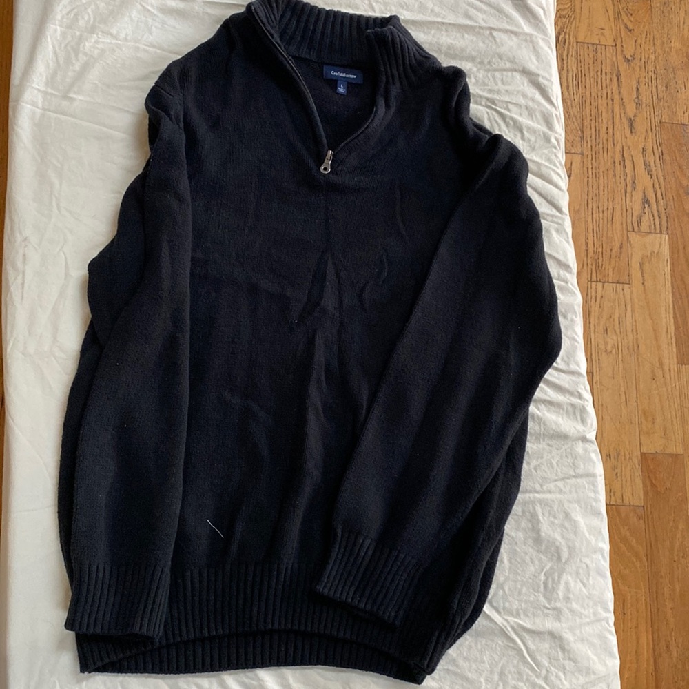 Croft & Barrow Men’s Large Sweater Black
